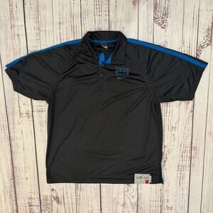 Nike United Ballers Polo Men’s XXL Black Blue Mesh #23 All-World League